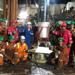 PT Prime Natuna EP Tajak Sumur Eksplorasi Tenggiling Shouth-1