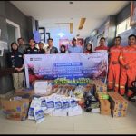 Pertagas Salurkan Bantuan Kepada Masyarakat Terdampak Karhutla Wilayah Sumatera Selatan