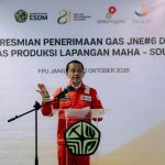 Lapangan Maha Sumbang Produksi Gas 290 MMSCFD