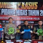 Penertiban Refinery Ilegal di Wilayah Hukum Sumbagsel, Temukan sejumlah Barang Bukti